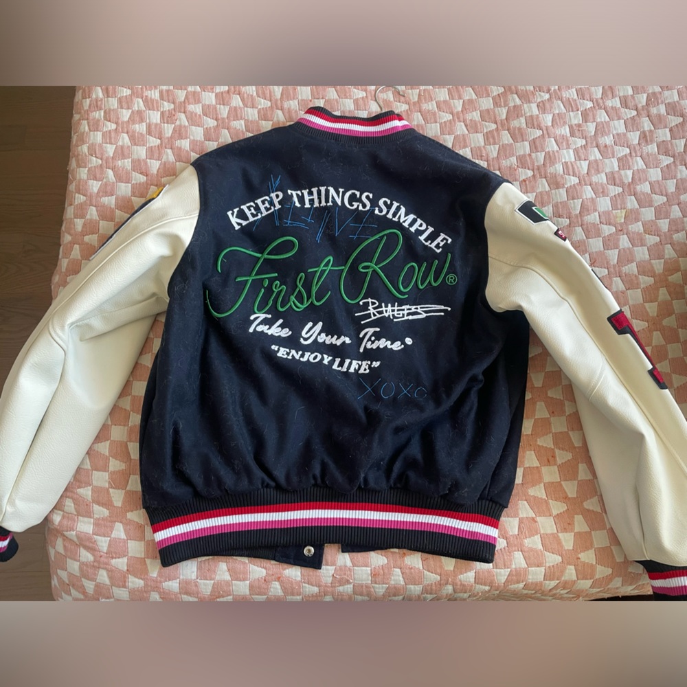 FIRST ROW Varsity Jacket - Picture 2 of 3